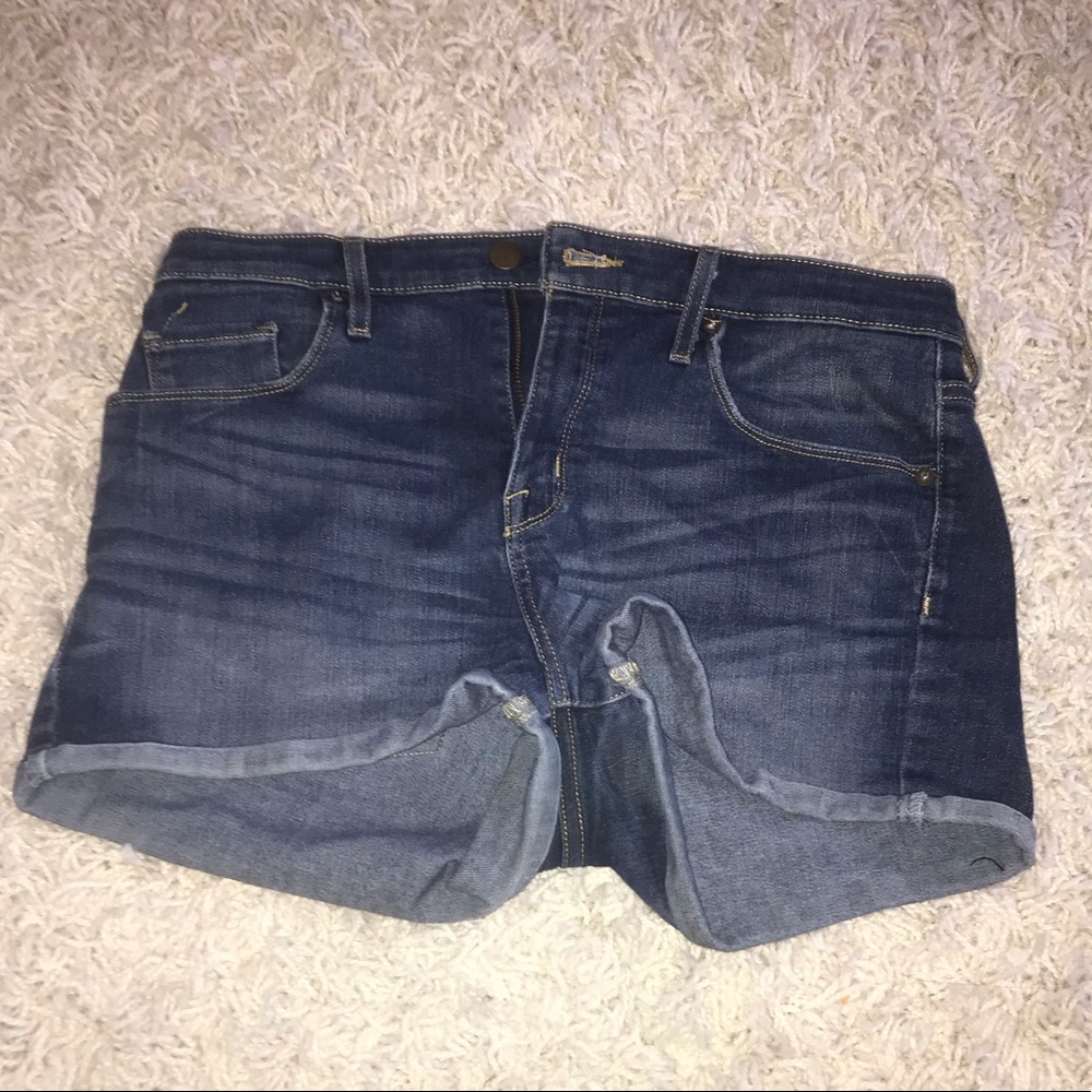 High rise shorts